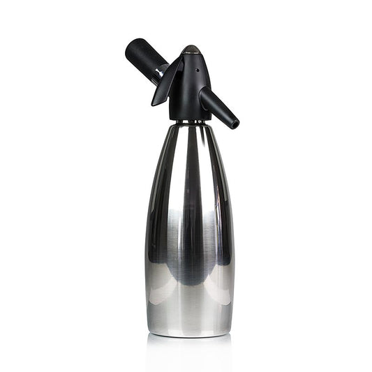 Spruzzatore a sifone iSi Soda, 1 litro, acciaio inossidabile, 1 pz.