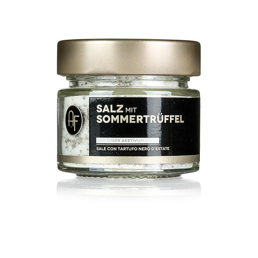 Salz mit Sommertrüffel aus den Appennino-Bergen, ideal als Finish oder für Fischgerichte