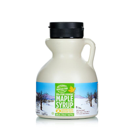 Ahornsirup - Golden, Vermont, 236 ml - Natürlich gewonnener Sirup aus Ahornbäumen