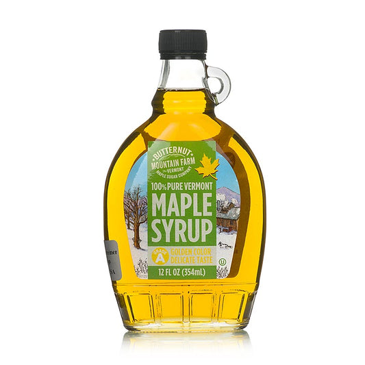 Ahornsirup aus Vermont, goldene Farbe, 354 ml Flasche - Produktfoto