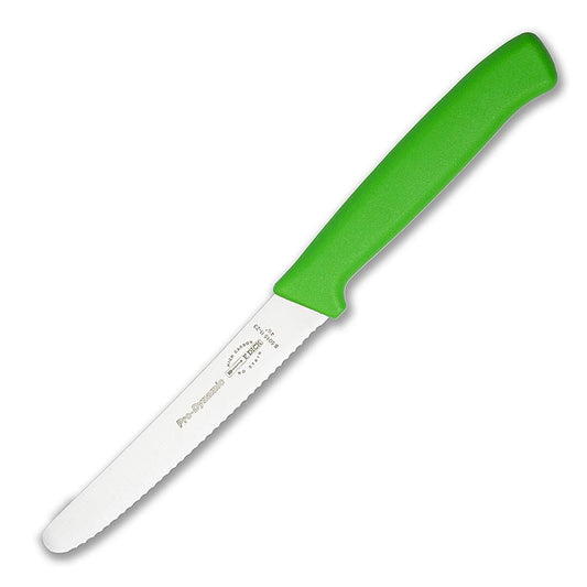 Allzweckmesser mit Wellenschliff, apfelgrün, 11cm, DICK, ideal für Profis und Hobbyköche geeignet