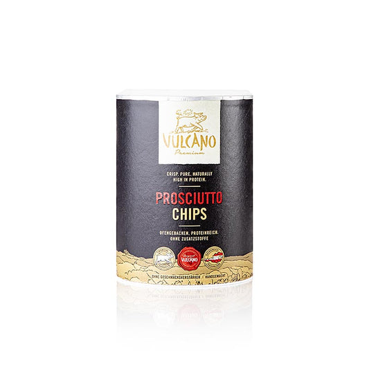 VULCANO Chips de prosciutto, à base de jambon cru, 35 g