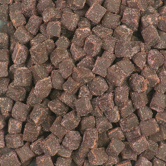 Acai Würfel, mit Apfelsaftkonzentrat gesüßt, 500 g - Fruchtwürfel aus Acai, Apfel und Maltodextrin mit geringen Mengen Zitronensäure, als Snack oder Müsli-Zusatz geeignet