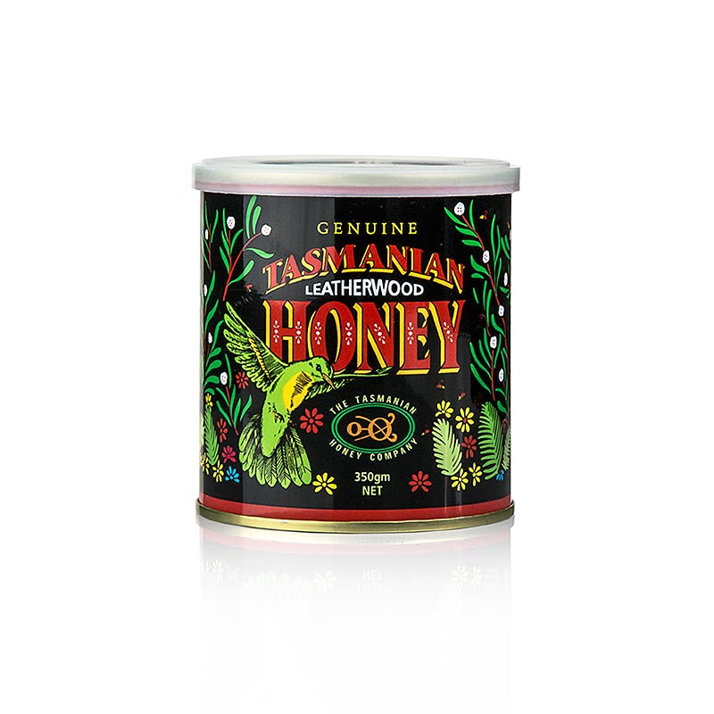 Honig aus den Blüten des Leatherwood Baumes, cremig und exotisch blumig Hergestellt von der Tasmanian Honey Company in Tasmanien