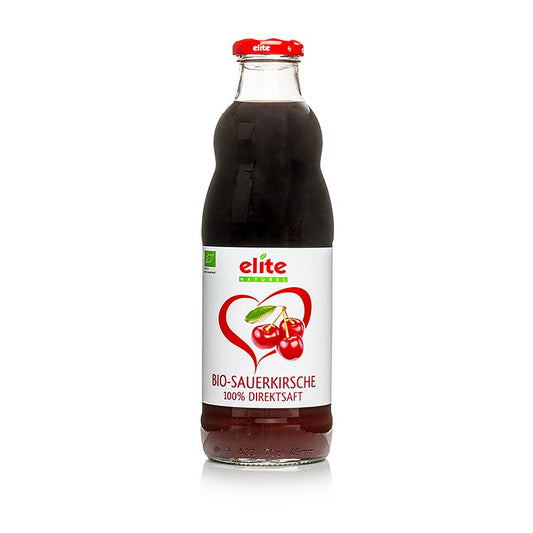 Sauerkirsch Direktsaft, Elite Naturel, Granar, BIO, 700 ml - 100% Direktsaft aus frisch gepflückten Sauerkirschen, in der Schweiz kaufen