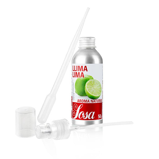 Aroma Natural Limette, flüssig, 50 g - Ein hochwertiges, natürliches Produkt mit intensivem Limettengeschmack für kulinarische Anwendungen