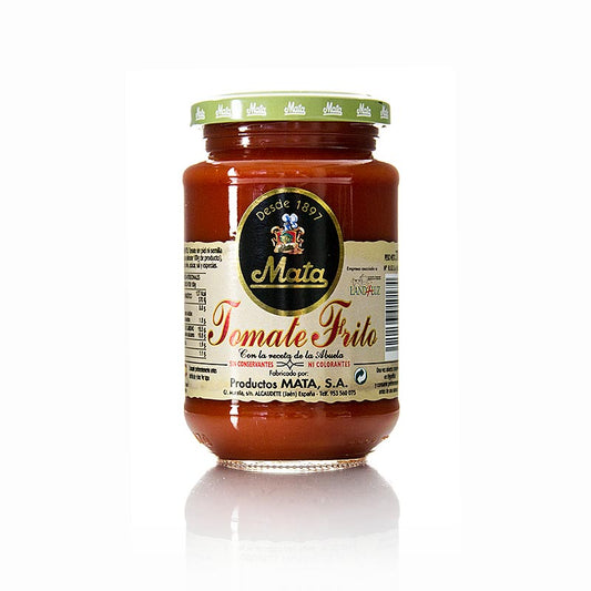 Tomatensauce Frito Salsa Especial, Spanien, 370 g - Hochwertige Sauce aus frischen Tomaten, Olivenöl und Gewürzen, ideal für Feinschmecker und Liebhaber spanischer Küche