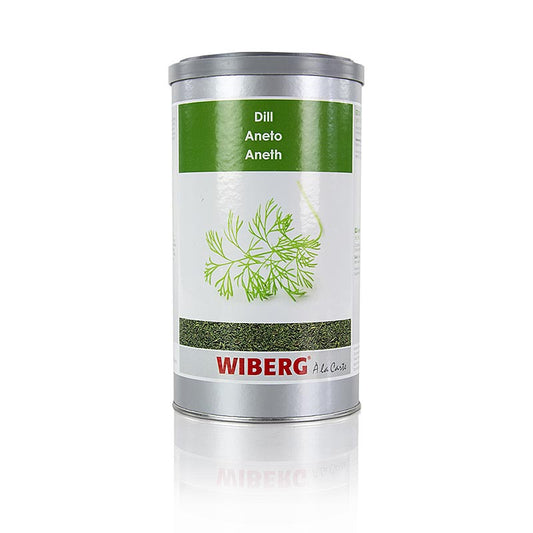 getrockneter Wiberg Dill in einer 200g Packung, ideal für Salate, Fisch und Fleischgerichte