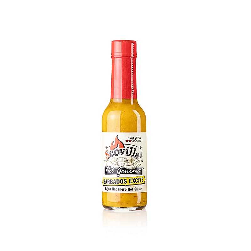 Scovilla Barbados Excite Sauce, Chili Habanero, 148 ml