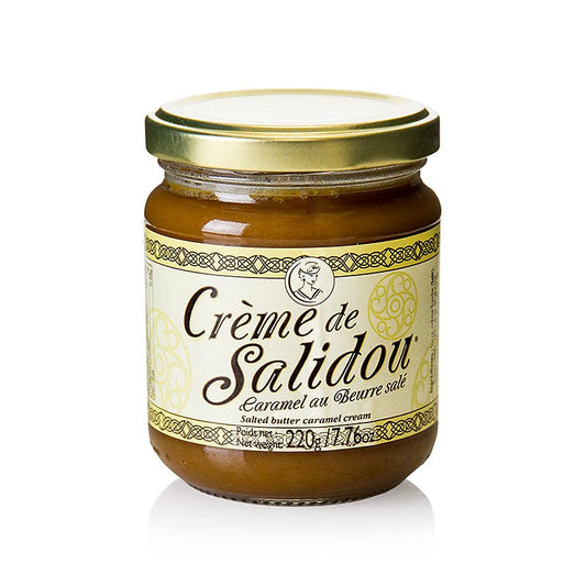 Karamell Creme mit Salzbutter, ideal für Crepes, Waffeln und Gebäck
