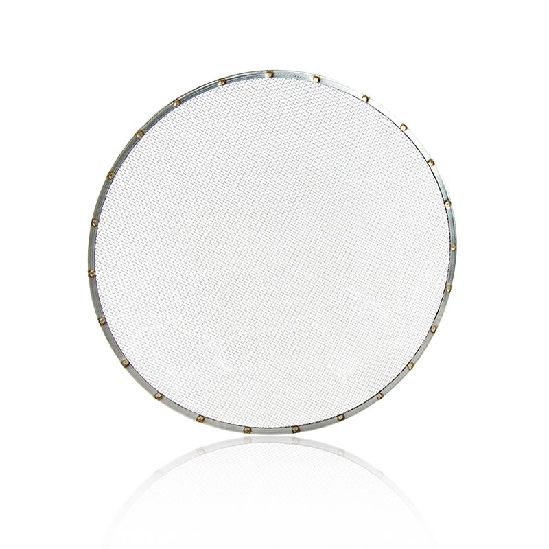 Ersatz Sieb für Passiersieb (Art13089), ø 36cm, 2mm Maschenweit, 1 St - Hochwertiges Ersatzsieb für das feinmaschige Sieb (Art13089) aus robustem und spülmaschinenfestem Edelstahl, ideal zum Sieben von Mehl, Zucker, Kakao und anderen trockenen Zutaten Unverzichtbares Küchenwerkzeug für Hobbyköche und Profis