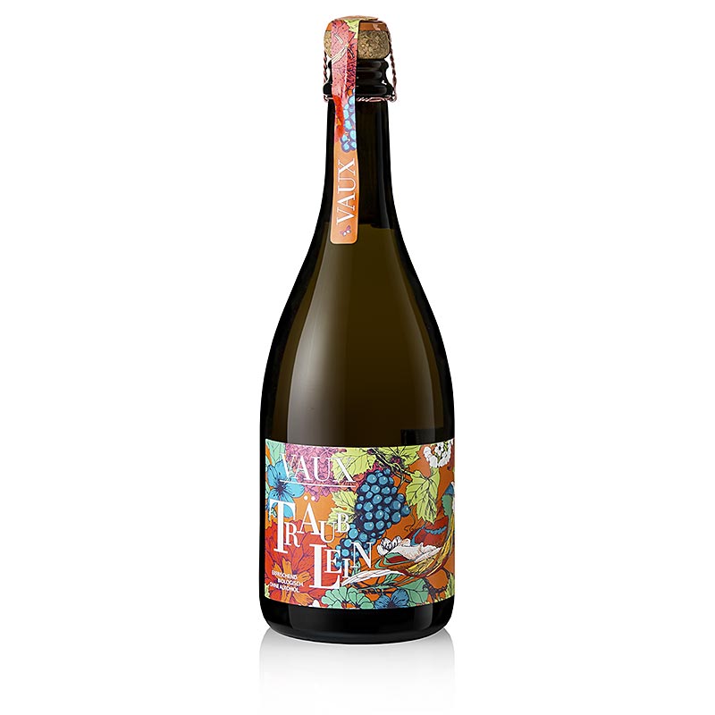 Schloss Vaux Träublein, alkoholfrei (mit Kohlensäure), BIO, 750 ml - Erfrischend würzige alkoholfreie Bio-Getränke mit vielschichtigen Trauben-Aromen, einem Hauch Cassis und belebender Perlage