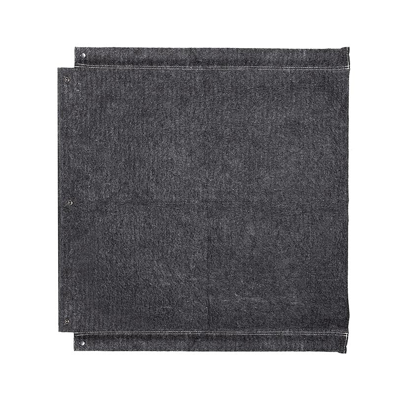 Die Black Car Pad, Extender, 79,5x86cm, 1 St - Innovative Lösung für Oldtimer, um Ölflecken zu vermeiden und den Boden zu schützen, inklusive praktischer Tragetasche