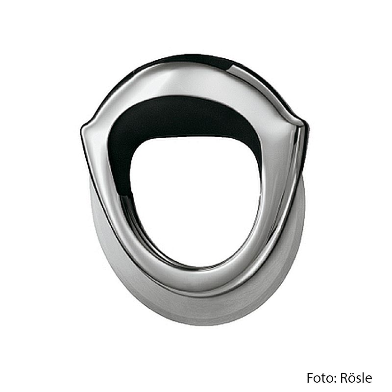 Rösle Pizzarad (Schneider) aus Edelstahl 18/10 und POM Polyoxymethylen, schwarz, mit ergonomischem Griff, beidseitig geschliffener Klinge, leicht zu reinigen, nicht spülmaschinenfest