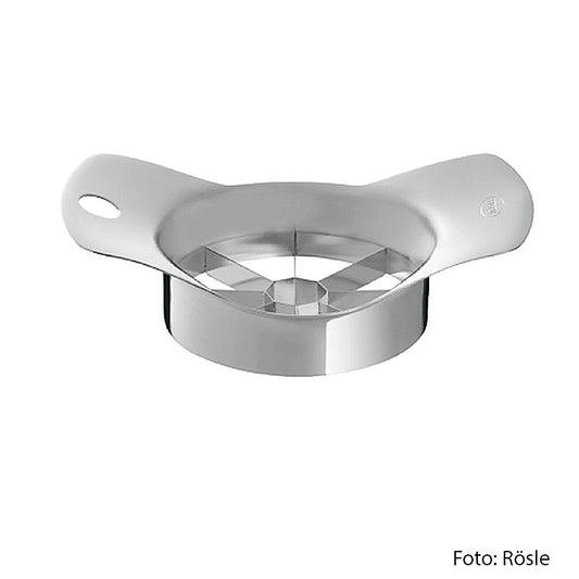 Apfel- und Birnenteiler aus Edelstahl mit breiten Griffen und Klingenschutz Ideal für Obst, Gemüse und Kartoffeln
