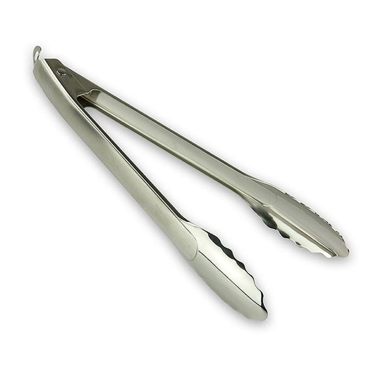 Rösle Gourmetzange, 23cm, 1 St, Edelstahl 18/10, ergonomische Formgebung, patentiertes Verschlusssystem, spülmaschinengeeignet, für die Offene Küche