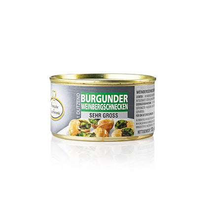 Lumache di vigna, molto grandi, 1 dozzina, Francaise de Gastronomie, 130 g