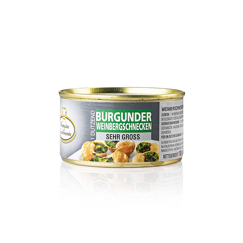 Lumache di vigna, molto grandi, 1 dozzina, Francaise de Gastronomie, 130 g
