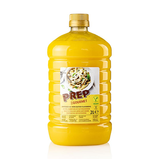 Prep Gourmet, Pflanzenöl mit Butteraroma, 2 l