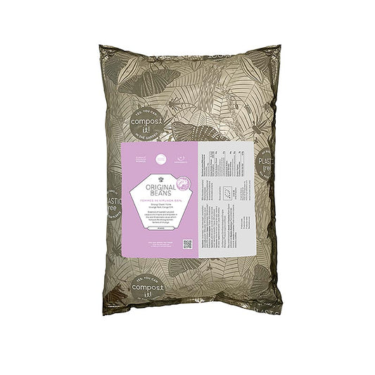 Femmes de Virunga Kongo, 55% Milch Couverture, Callets, Original Beans, BIO, 2 kg - Hochwertige, nachhaltig hergestellte Schokolade aus dem Virunga Nationalpark, perfekt zum Backen, Kochen und Naschen