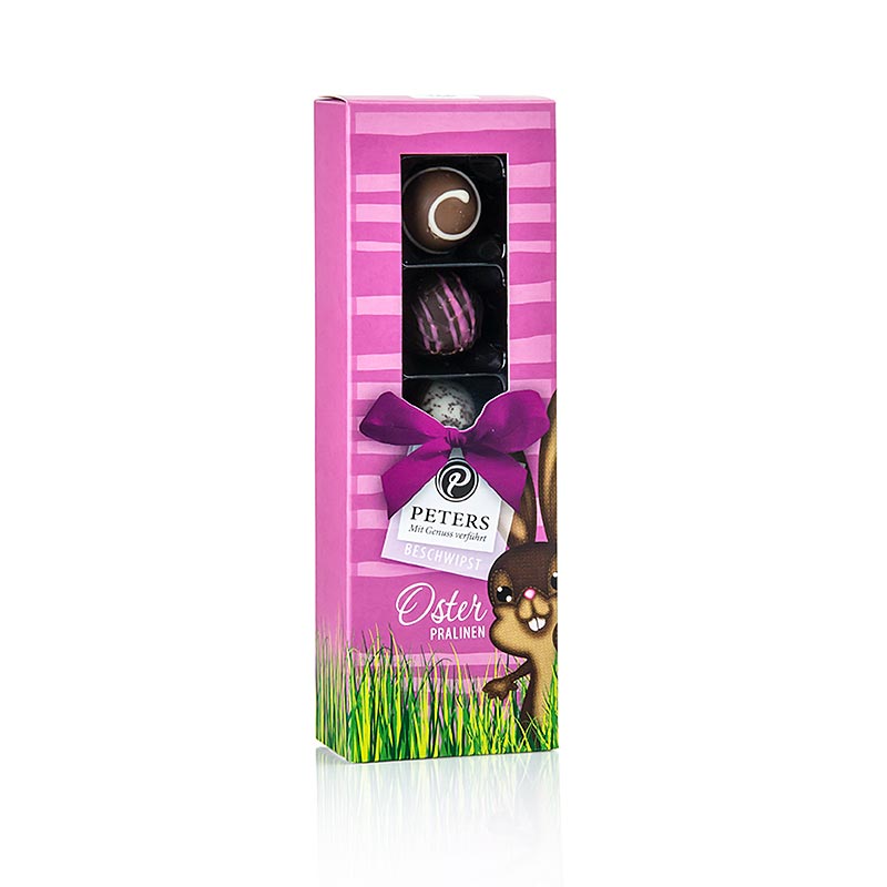 Cioccolatini pasquali "Coniglietto rosa", al gusto di liquore (con alcol), Peters, 62 g, 5 pezzi