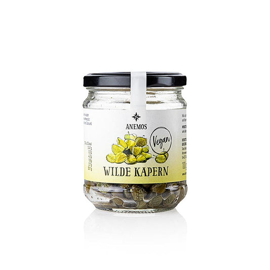Câpres sauvages, au sel marin, Anemos, 100 g