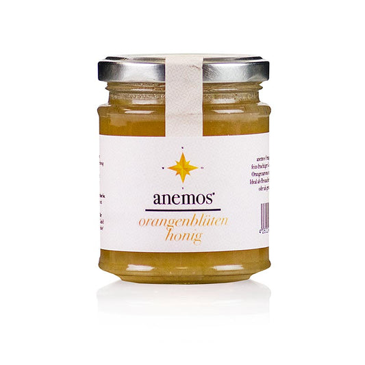 Orangenblütenhonig, ANEMOS, 270 g - Naturprodukt aus sonnenreichen Orangenhainen in Griechenland