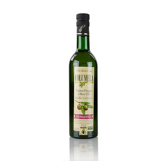 Natives Olivenöl Extra von Columela, Arbequina, 500 ml aus Spanien, ideal zum Kochen und für Salatdressing, reich an Aromen und frisch gepressten Olivengeschmack