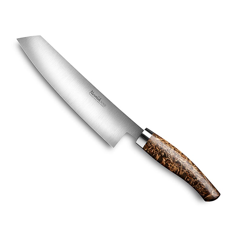 Nesmuk Soul 3.0 Kochmesser, 180mm, Edelstahlzwinge, Griff Maserbirke, 1 St