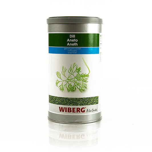Wiberg Dill, gefriergetrocknet, 80 g - Aromatisch-würziges Gewürz mit Anis- und Fenchelgeschmack, ideal für Salate, Marinaden, Suppen, Saucen, Fisch, Krustentiere, Fleisch und Gemüse