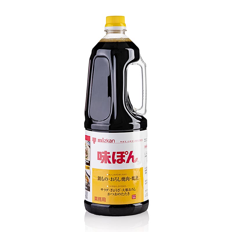 Ponzu Ajipon, con succo di agrumi e aceto, Mizkan, Giappone, 1,8 litri