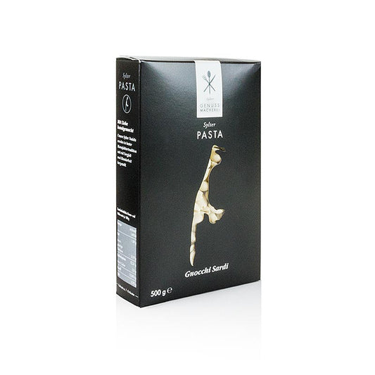 Handgemachte Gnocchi Sardi Pasta mit echtem Sylter Meersalz von Alexandro Pape