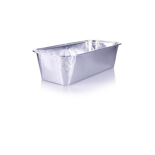 PAPSTAR - Barquettes en aluminium jetables pour plats à emporter, rectangulaires, 6 x 10,2 x 23 cm, 1,09 l, lot de 10