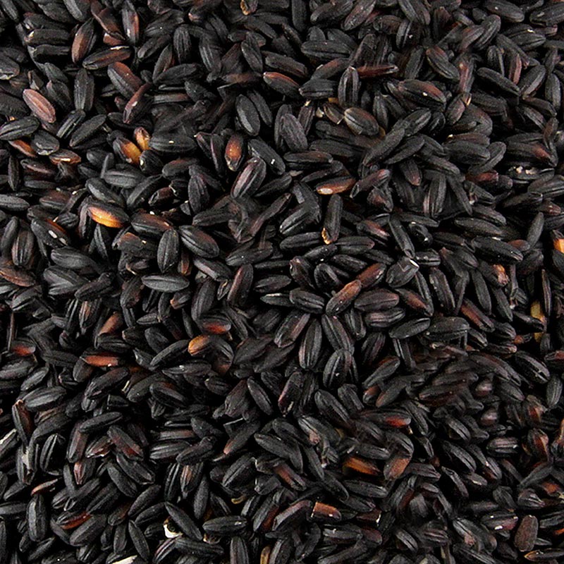 Schwarzer Reis (Black Cargo Rice, Rice Berry) Royal Thai, 1 kg - Kohlenhydratreiche Reissorte für vielfältige Gerichte und exotischen Geschmackserlebnisse Große Auswahl an verschiedenen Reissorten für jeden Geschmack!