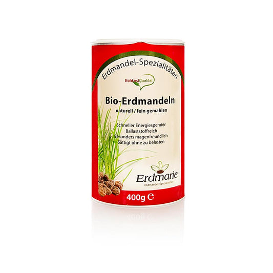 Erdmandelmehl, BIO, 400 g - 100% Bio-Qualität, glutenfrei, vegan, reich an Ballaststoffen, Vitaminen und Mineralstoffen - ideal für gesunde Ernährung Kaufen Sie Erdmandelmehl in der Schweiz
