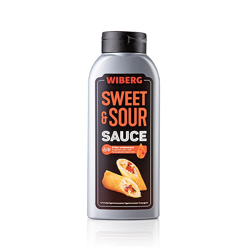 WIBERG BASIC Wok Sauce Süß Sauer Squeezeflasche, 695 ml