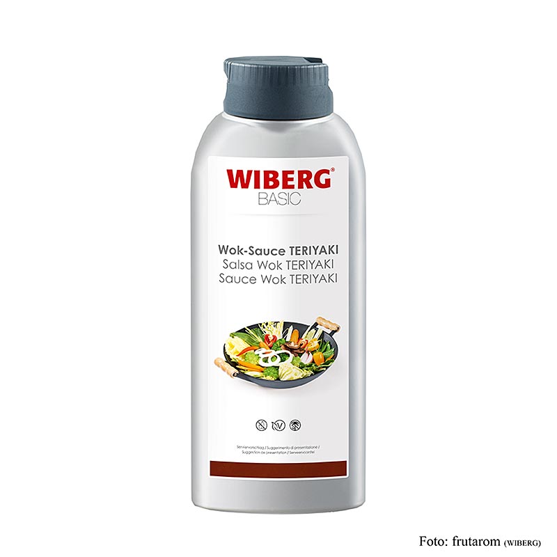 German

SEO-freundlicher Alt-Text für das Bild: WIBERG BASIC Wok Sauce Teriyaki, Squeezeflasche, 652 ml - Eine leckere Teriyaki-Sauce in einer praktischen Squeezeflasche