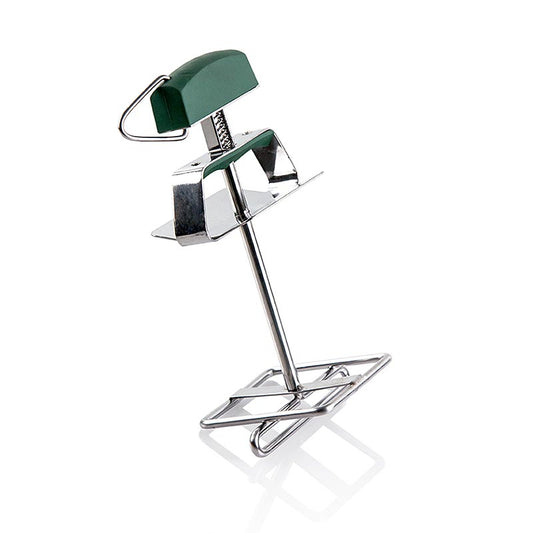Stainless steel Big Green Egg grillrostheber with heat-resistant handle