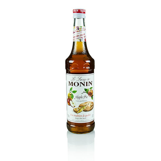Monin Apple Pie Sirup, Apfelkuchen, 700 ml - Vielseitiger Sirup für Cocktails, Desserts, Kuchen und mehr