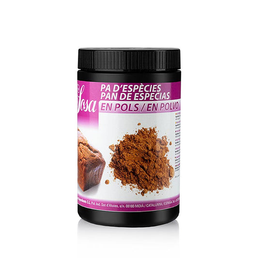 Lebkuchengewürz (Gingerbread), Pulver, 400 g - Würzen Sie Ihre Gerichte mit Sosa's Molekularem Kochen und genießen Sie einzigartige Geschmacksrichtungen!