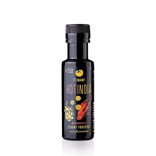 Tomami ® Sauce épicée Umami - "Hot India" by Ingo Holland, 90 ml