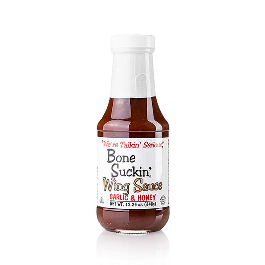 Sauce pour ailes de poulet « Bone Suckin’ » -Miel, Ford’s Food, 290 ml