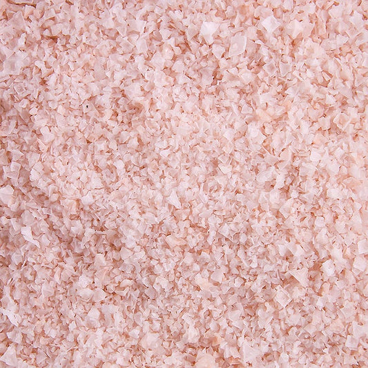 Rosa Salz Flocken aus Pakistan, 1 kg - Handgeerntetes, mineralreiches Kristallsalz mit zartrosa Farbe und feiner Textur, ideal zum Verfeinern von Fleisch, Fisch und Gemüse