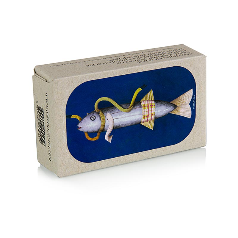 Makrelenfilets, ganz, in Olivenöl, Jose Gourmet, 120 g - Exquisites Produkt aus dem Meer, ideal zum Genießen und Bestellen bei Jose Gourmet