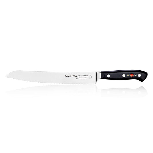 Serie Premier Plus Brotmesser mit Wellenschliff, 21cm, DICK, 1 St - Hochwertiges, ausbalanciertes und geschmiedetes Kochmesser aus X50CrMoV15 Legierung für lange Schnitthaltigkeit und höchste Endschärfe