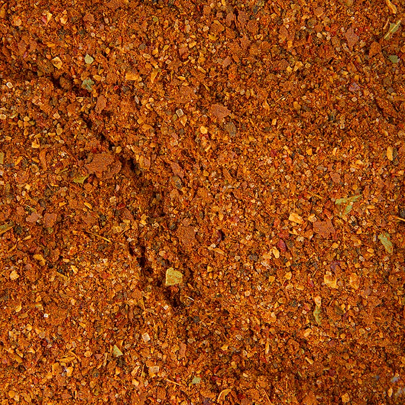 BBQ Rub Deluxe, Gewürzzubereitung, Altes Gewürzamt, 250 g - Rauchig, fruchtig, scharf! Perfekt für intensiv rauchiges und feurig knuspriges Fleisch und Geflügel Verwendung: Einmarinieren und 12 Stunden einwirken lassen Ausreichend für 6 kg Fleisch