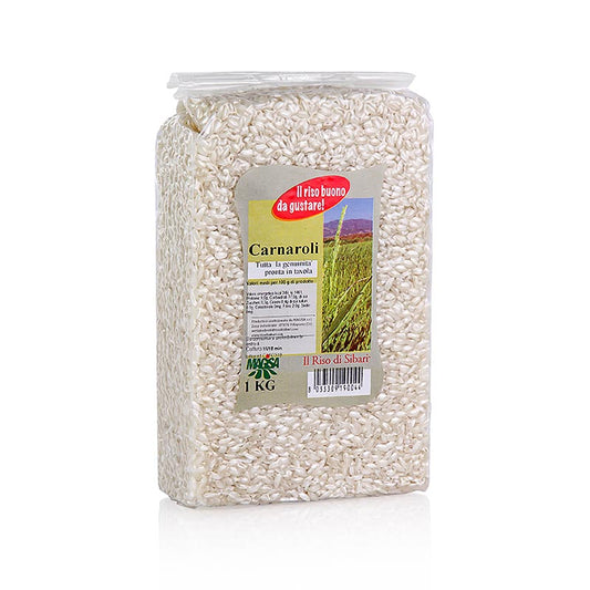 Carnaroli Superfino, Risotto Reis Gran Riserva 1 Jahr gealtert, Magisa, 1 kg - hochwertiger Reis für ein unvergleichliches Risotto-Erlebnis