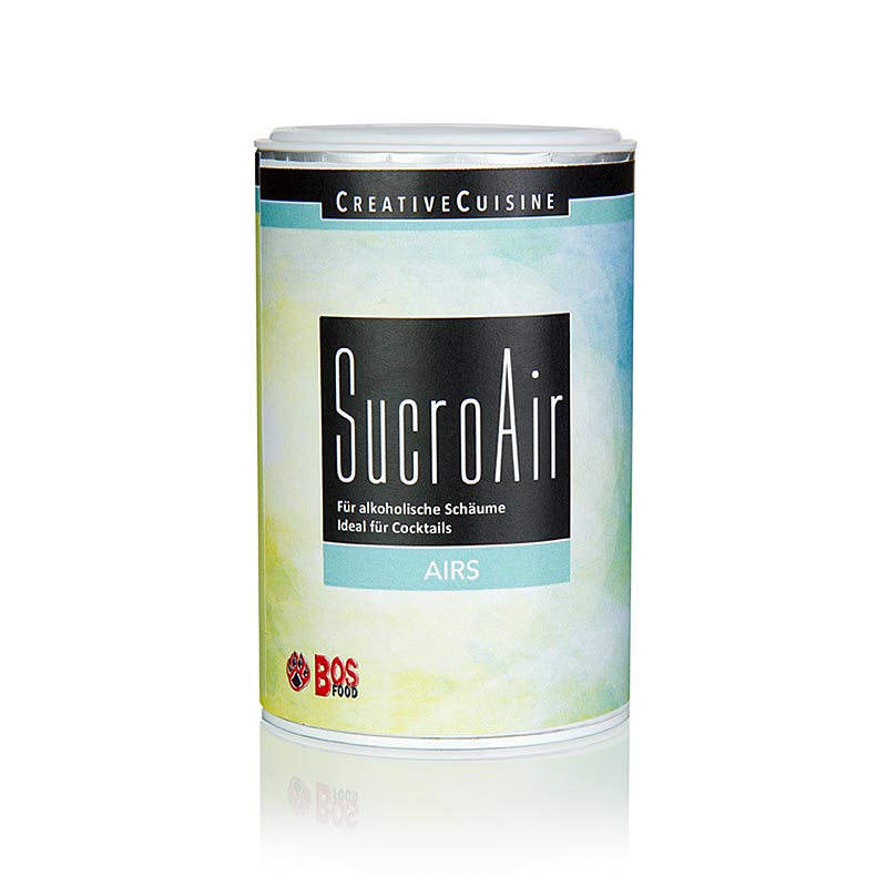 Produktbild von Creative Cuisine SucroAir, 180 g, einer innovativen Zutat für leichte und luftige Desserts und Backwaren, ideal für die kreative Küche