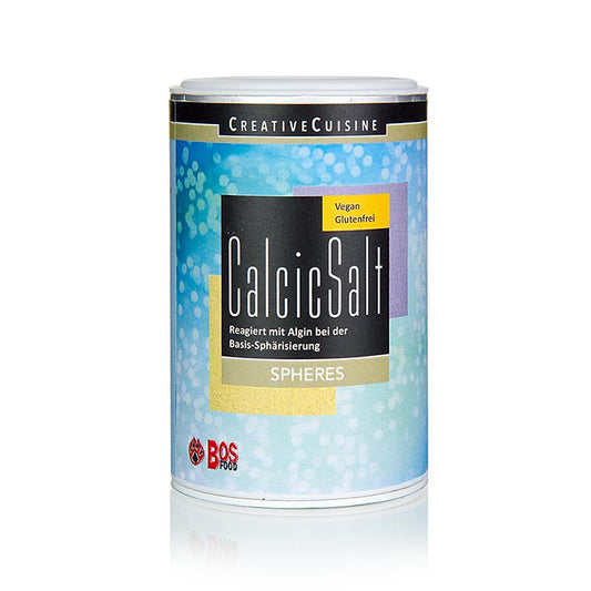 Kreative Küche CalcicSalt, Spherifikation, 250 g - Calcium-Salz für Kugelbildung in der Lebensmittelherstellung