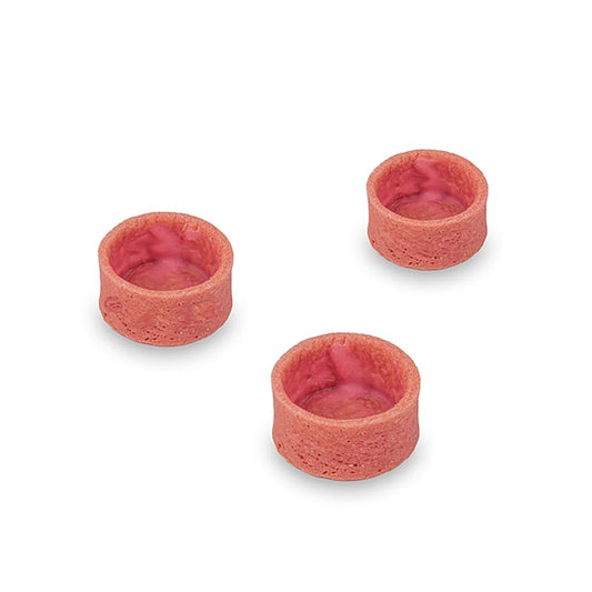 Leckere Erdbeer-Tartelettes mit einer Beschichtung, 35x17mm, 1,05 kg, 210 Stück